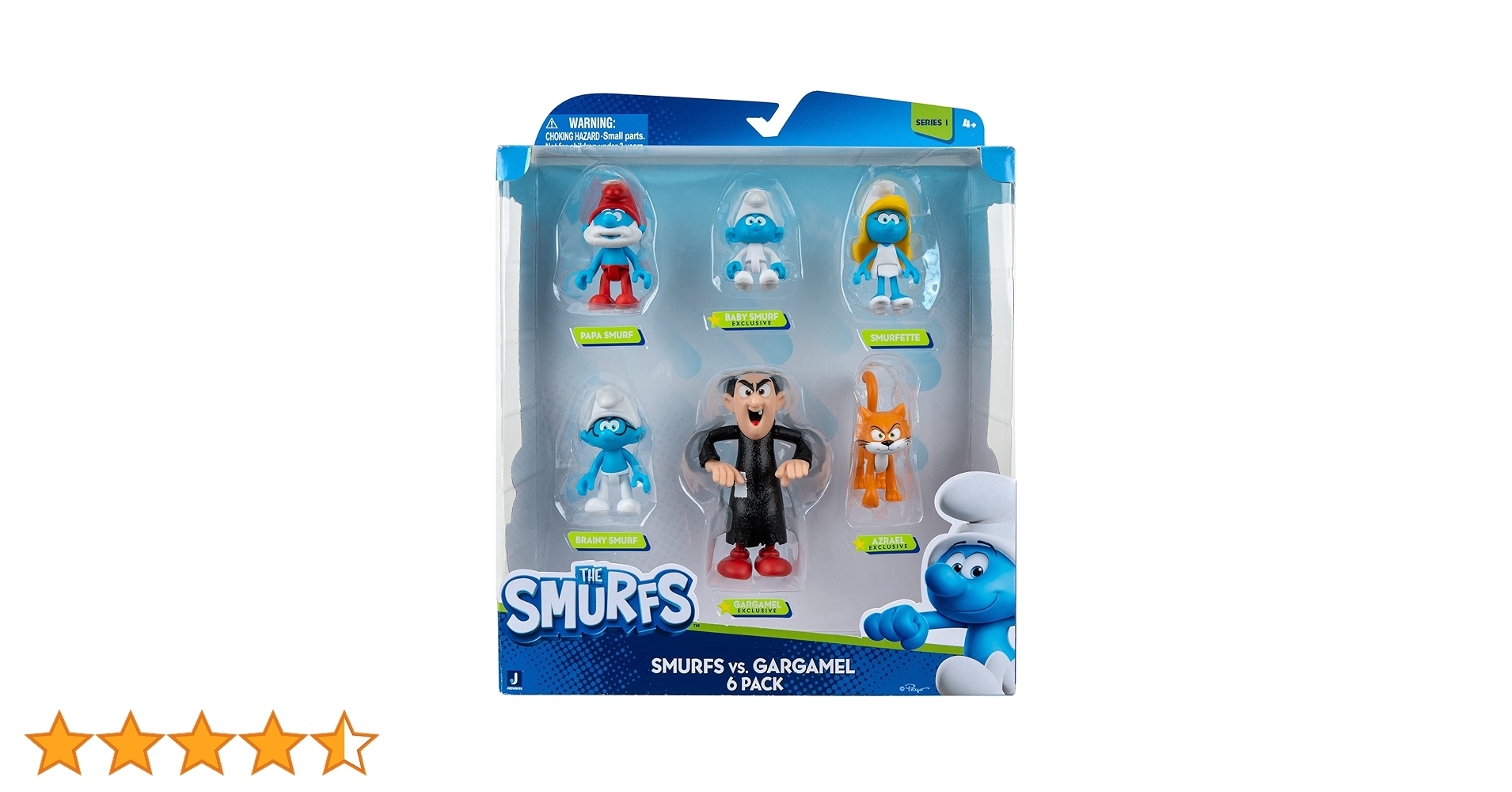 Amazon.co.jp: スマーフ VS ガーガメル 6 フィギュア マルチ